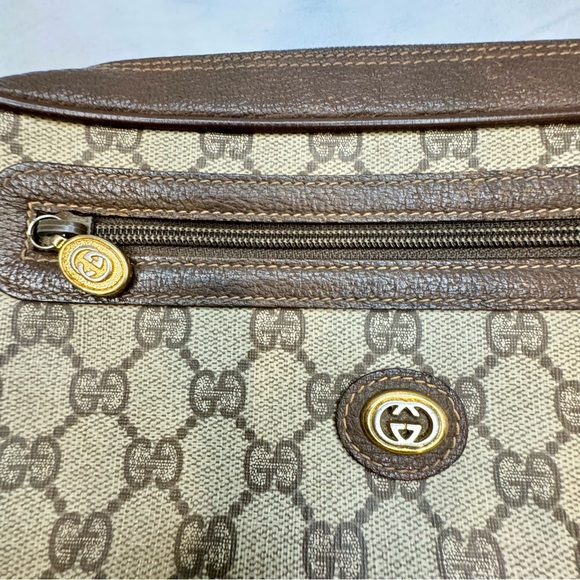 Rare Vintage Gucci GG Supreme Clutch Bag/Wristlet - Picture 3 of 13